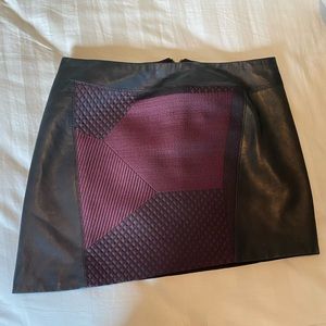 Helmut Lang black mini skirt